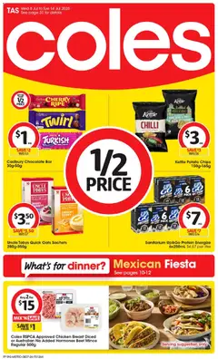 Preview of catalogue Coles catalogue TAS from shop Coles valid 08/07/2026