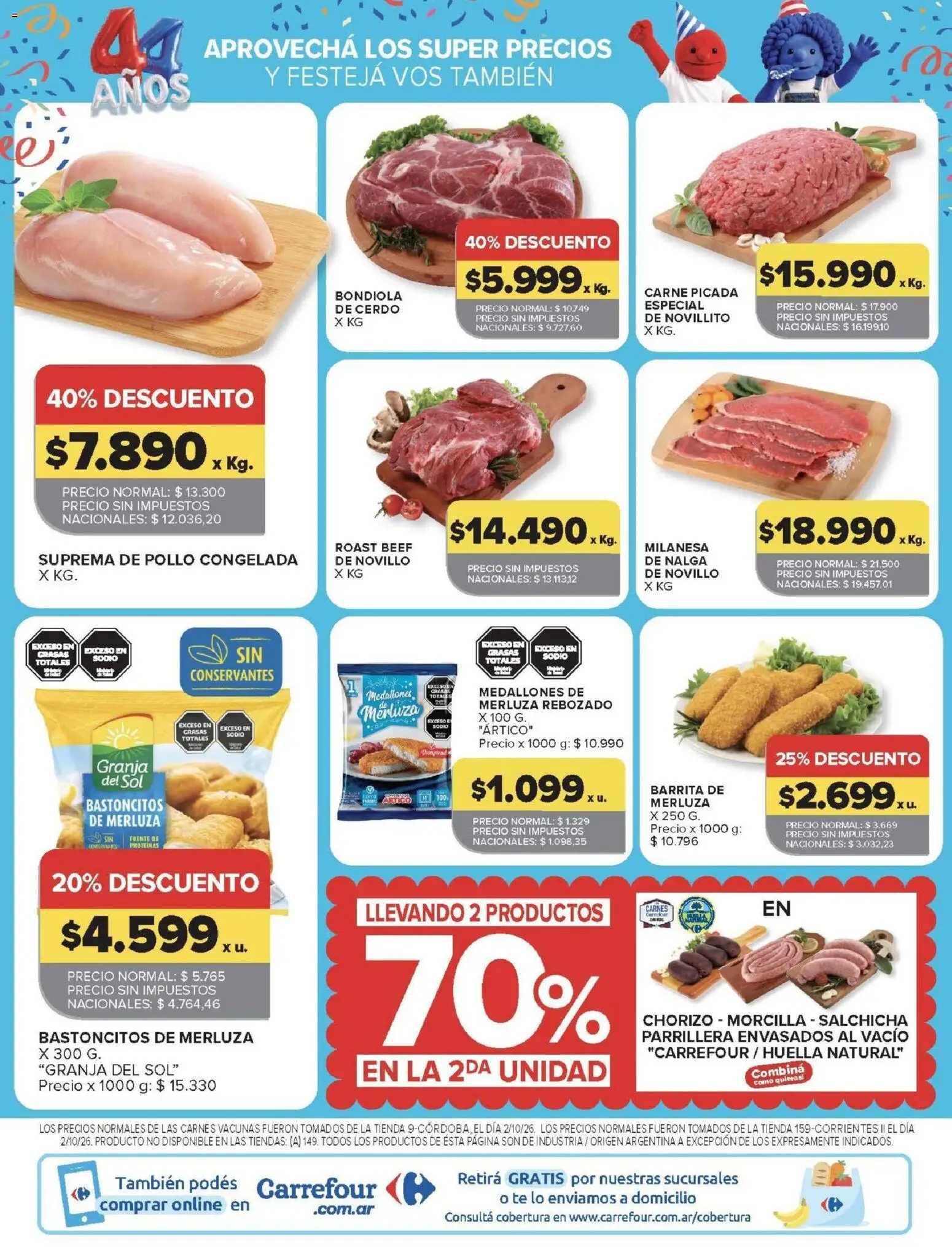 Vista previa del folleto de la tienda Carrefour válido desde el 09/10/2026 