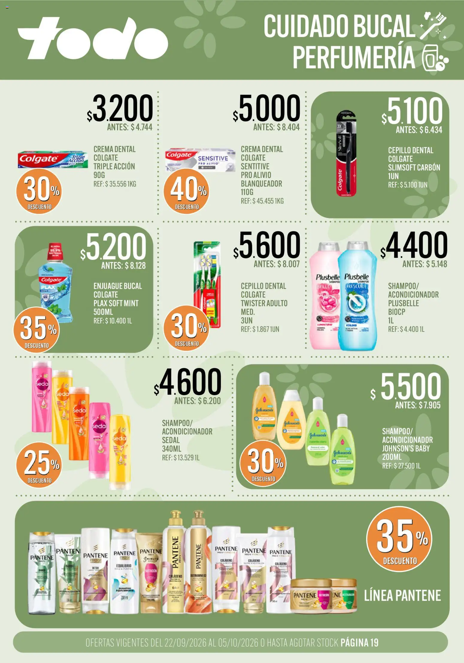 Vista previa del folleto de la tienda Supermercados TODO válido desde el 22/09/2026 