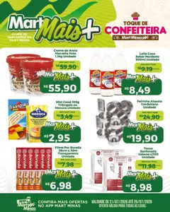 Pré-Visualização do folheto "Mart Minas ofertas Confeiteira" da loja Mart Minas válido a partir de 21/07/2026