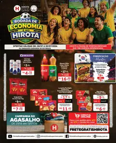 Pré-Visualização do folheto "Hirota Food - Ofertas da semana" da loja Hirota Food válido a partir de 08/07/2026