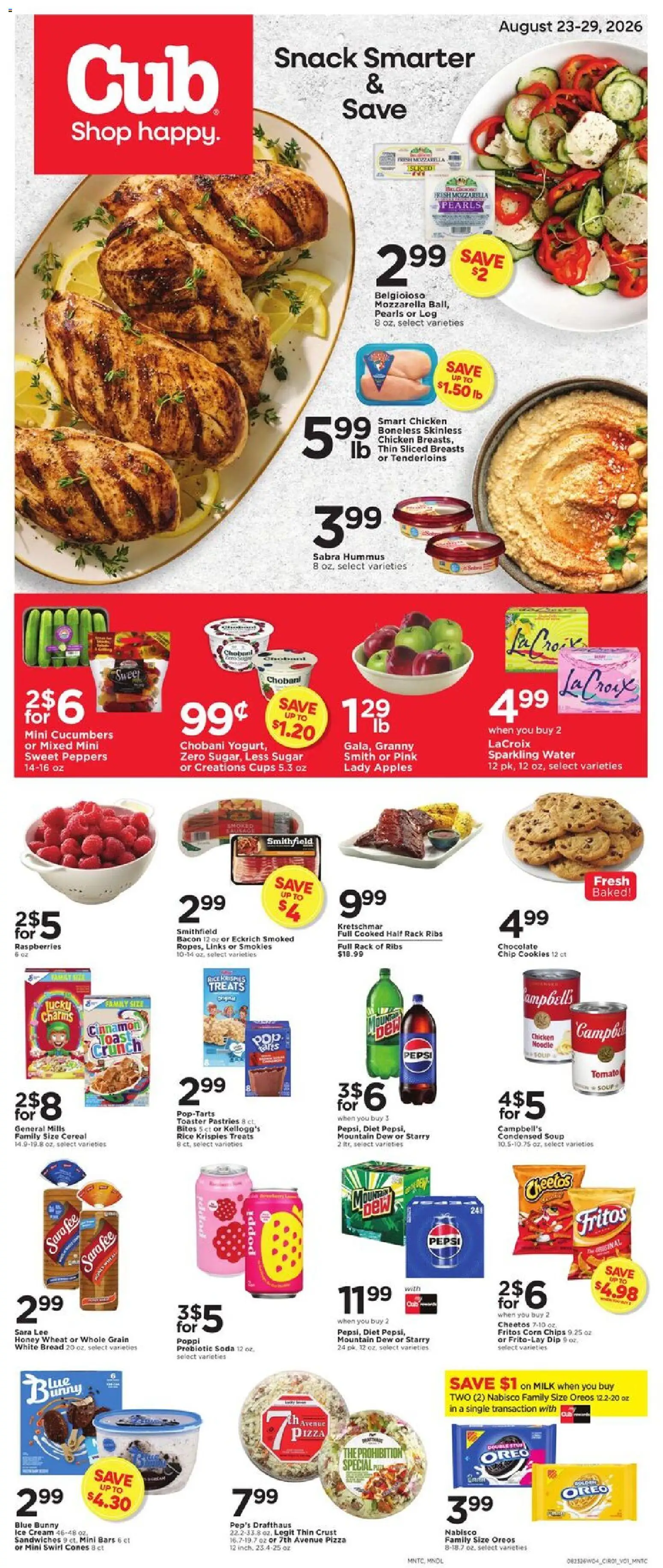 Ad Preview of Cub Foods Cub Foods Weekly Ad from 08/23/2026