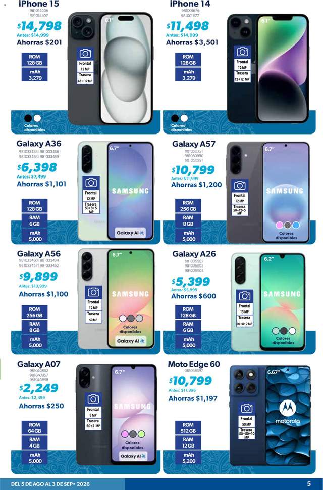 Nuevo catálogo de Sam's Club a partir del 05/08