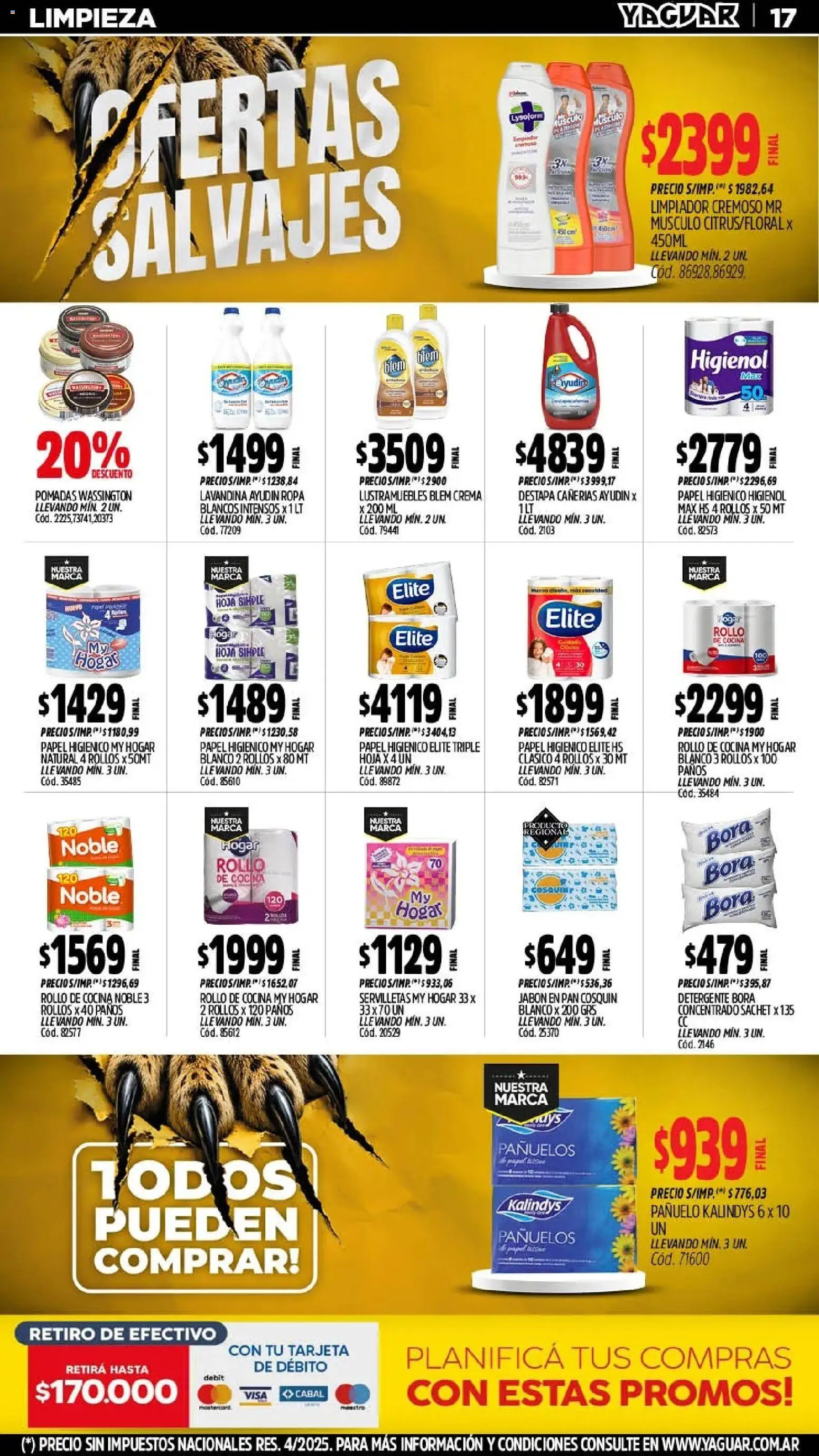 Vista previa del folleto de la tienda Yaguar válido desde el 03/08/2026 