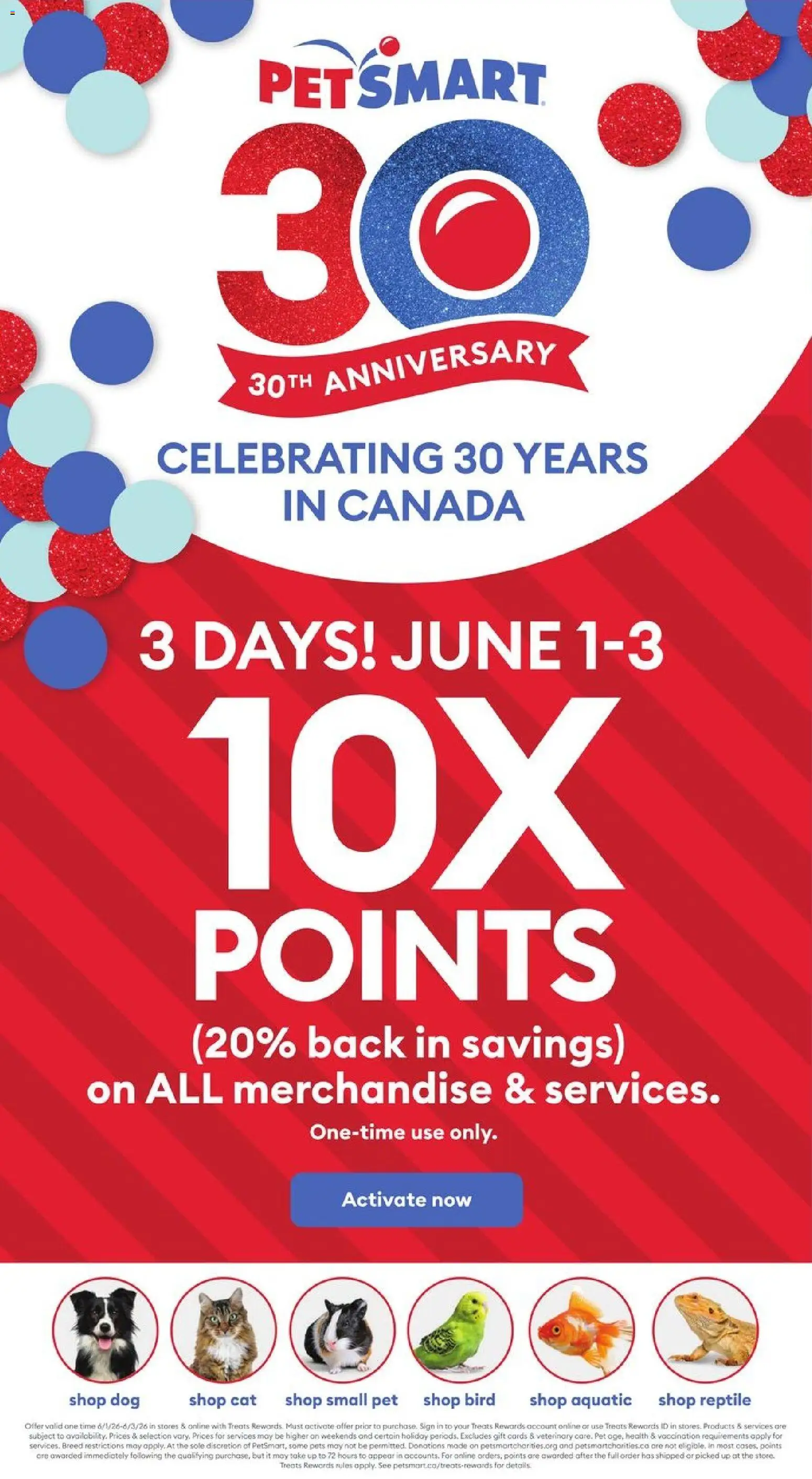 Preview of leaflet Petsmart weekly flyer / circulaire from shop Petsmart is valid from Jun 01, 2026