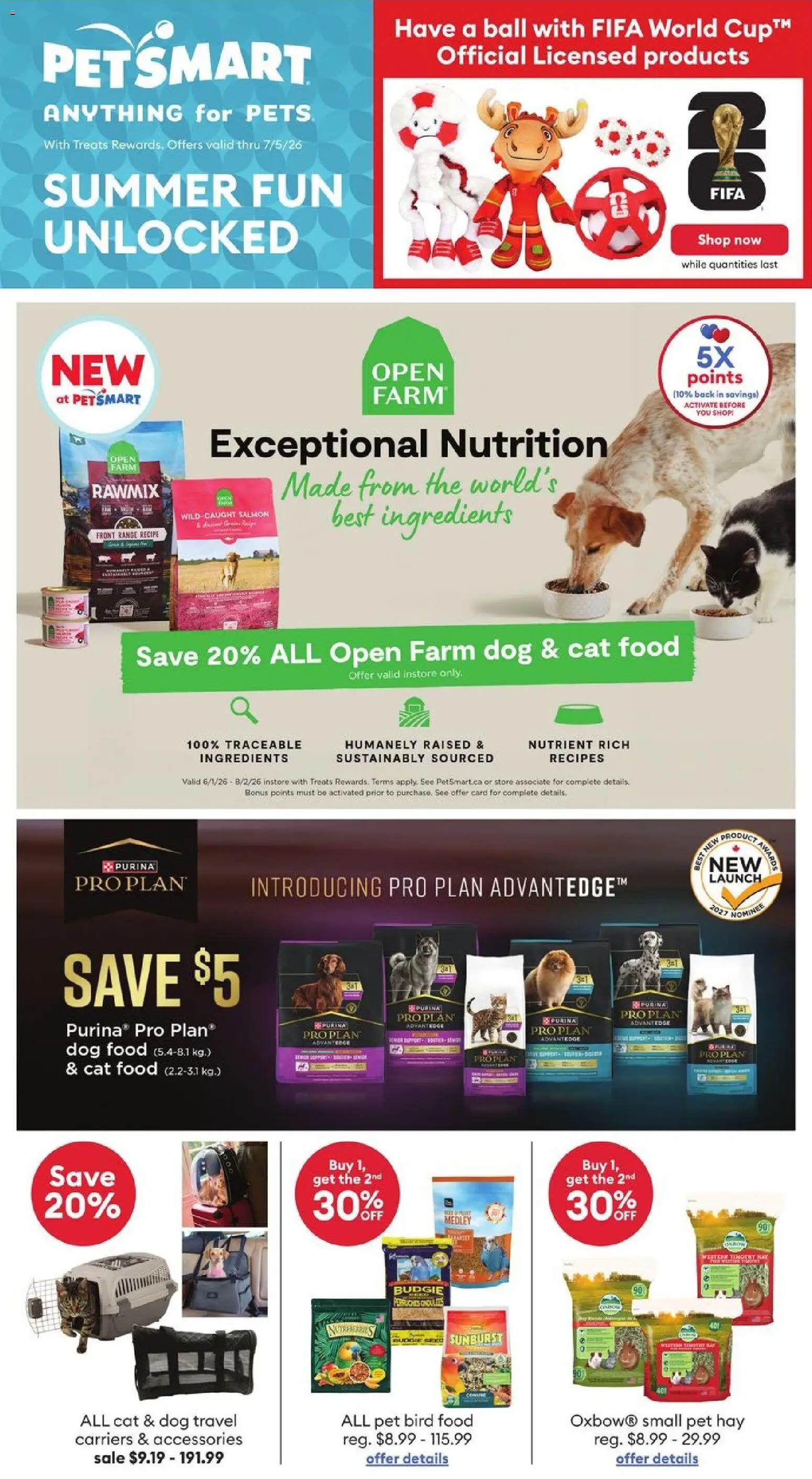 Preview of leaflet Petsmart weekly flyer / circulaire from shop Petsmart is valid from Jun 01, 2026