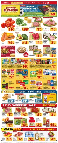 Ad Preview of El Rancho El Rancho Weekly Ad from 07/08/2026