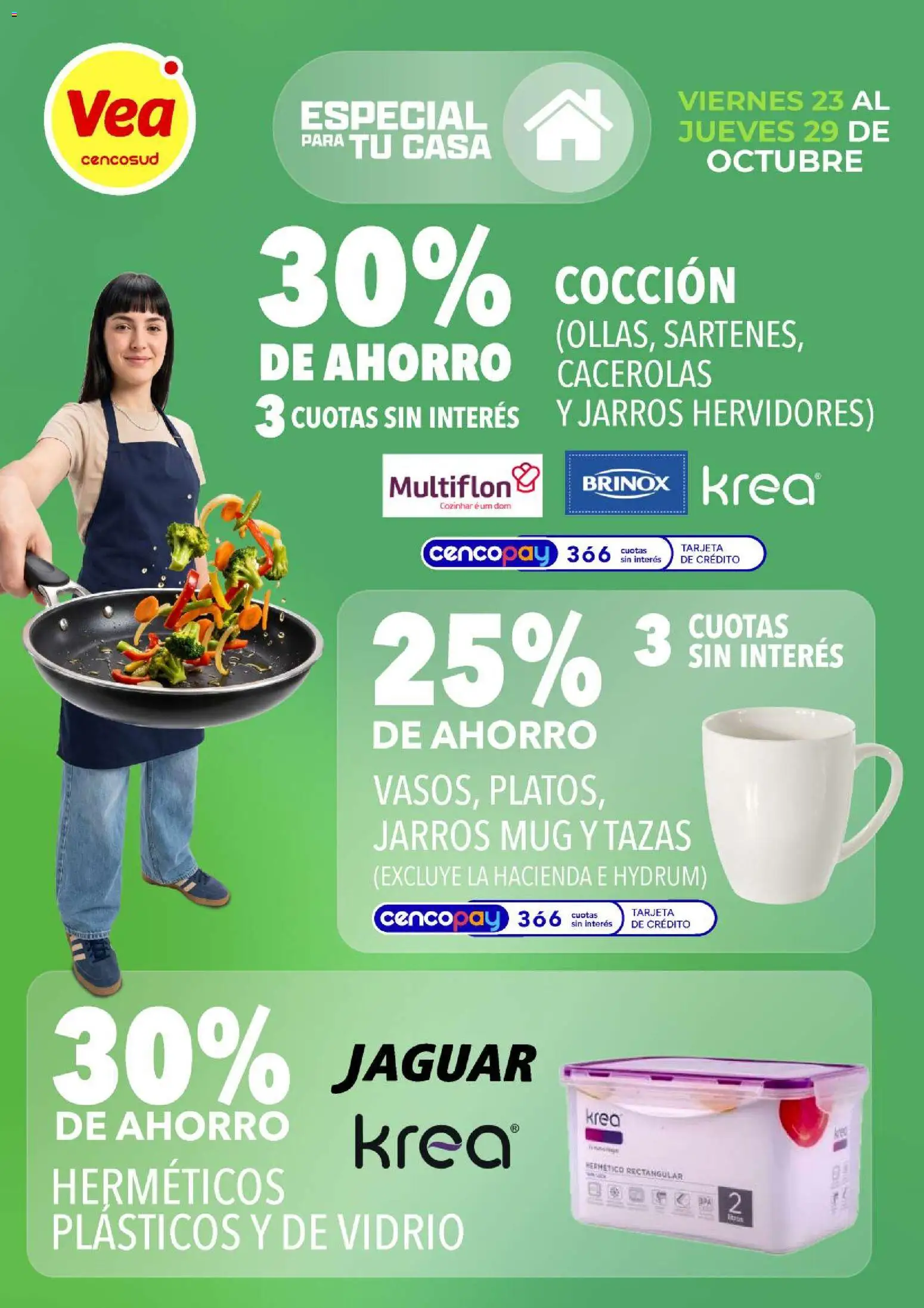 Vista previa del folleto de la tienda Vea válido desde el 23/10/2026 