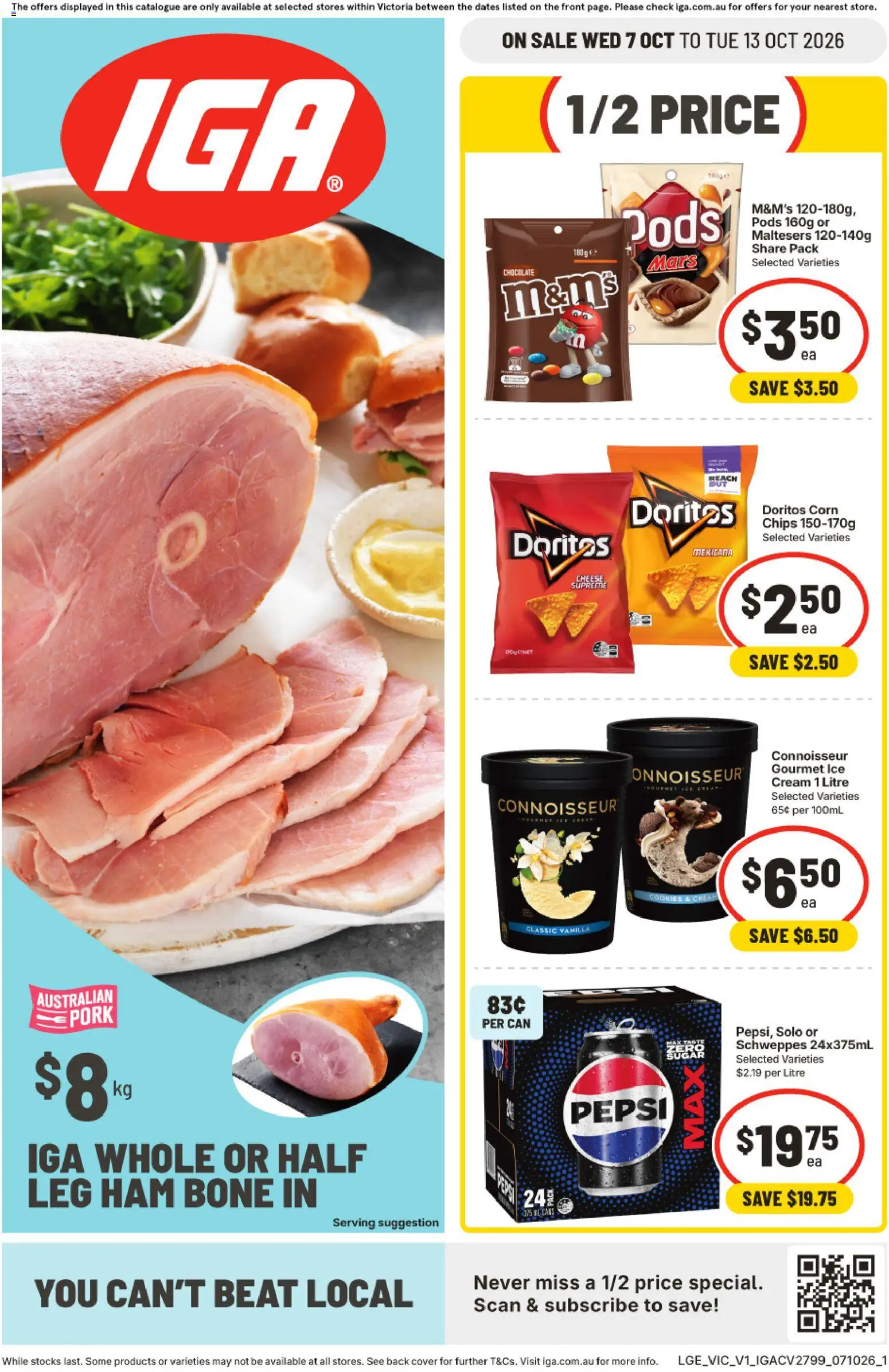 Preview of catalogue IGA catalogue from shop IGA valid 07/10/2026