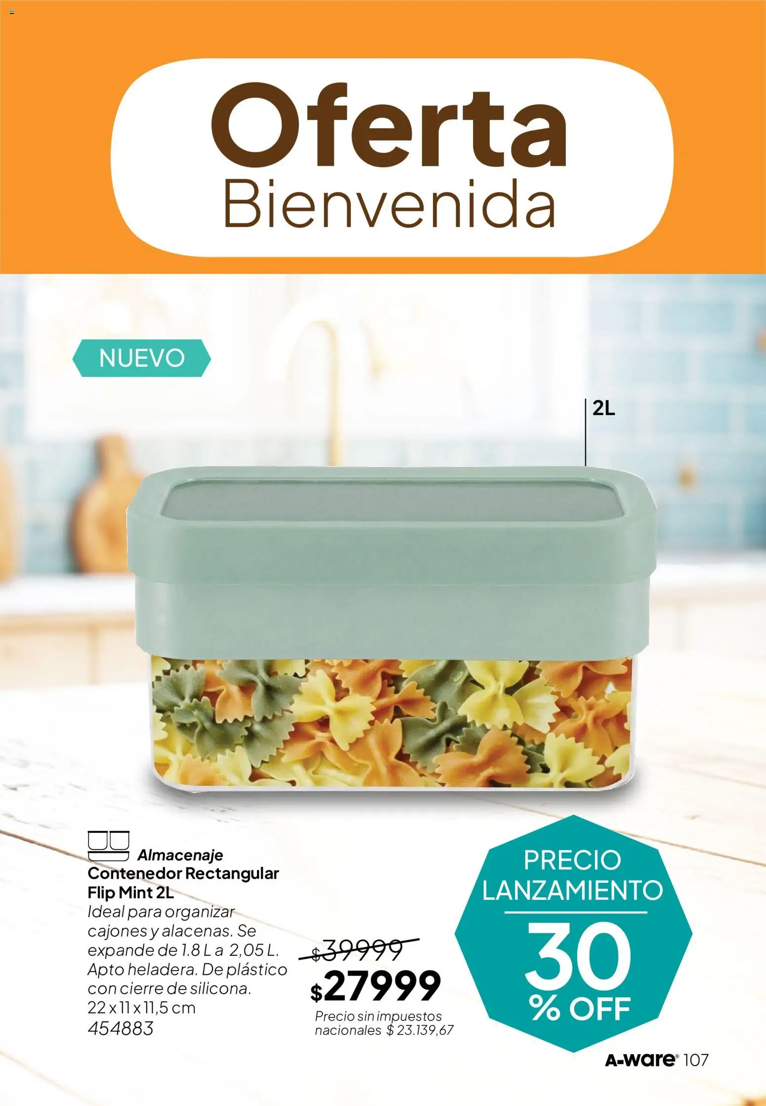Vista previa del folleto de la tienda Tupperware válido desde el 01/09/2026 