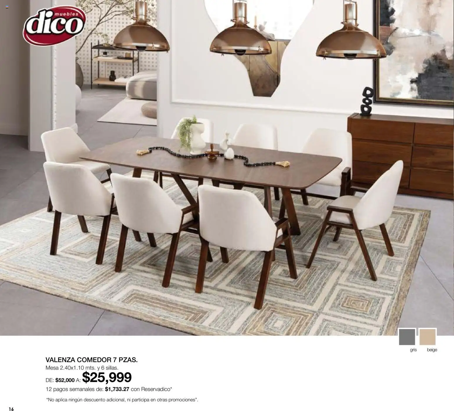 Vista previa las ofertas de la tienda Muebles Dico - Muebles Dico catálogo desde el 01/08/2026 