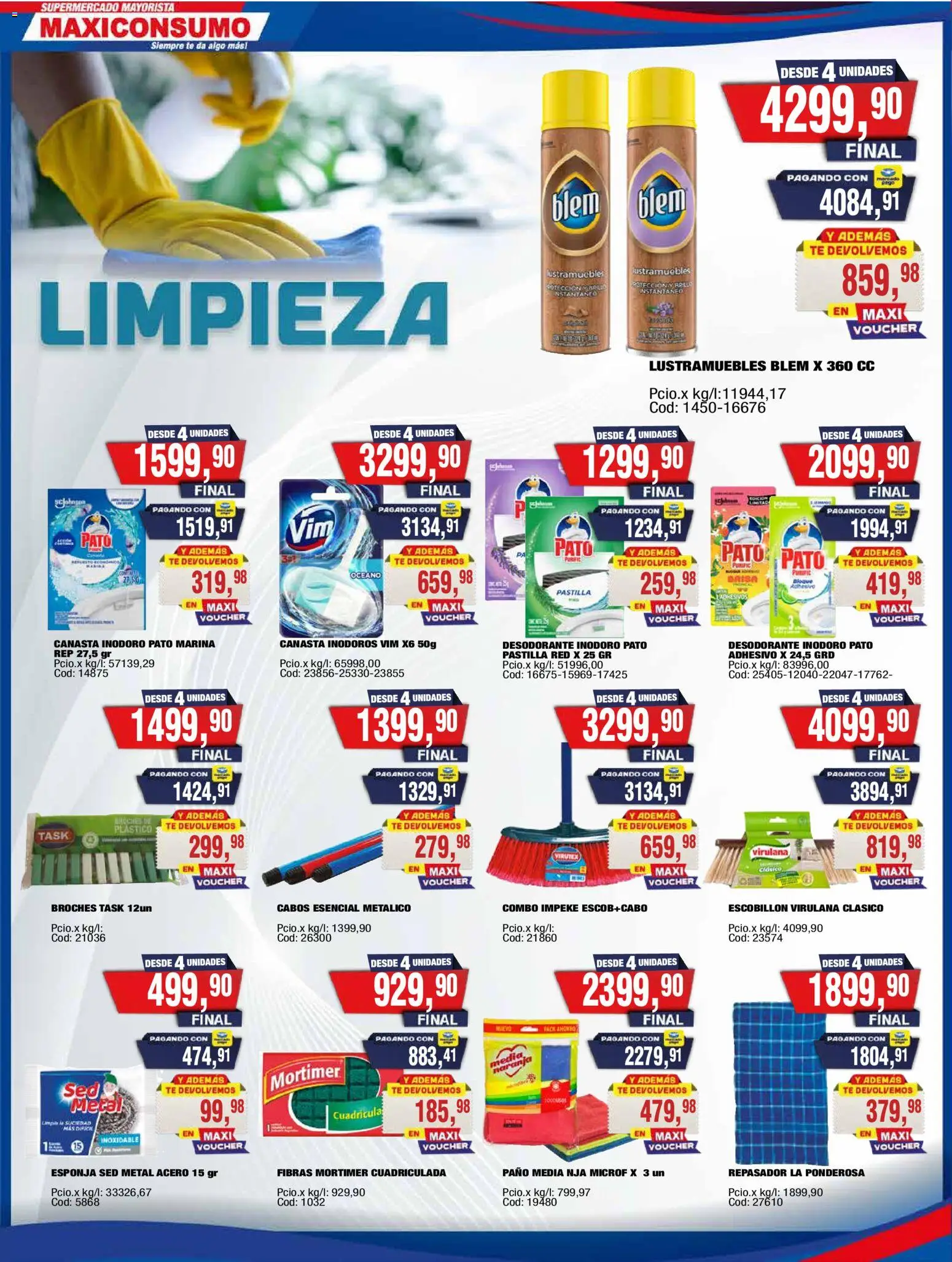 Vista previa del folleto de la tienda Maxiconsumo válido desde el 31/08/2026 