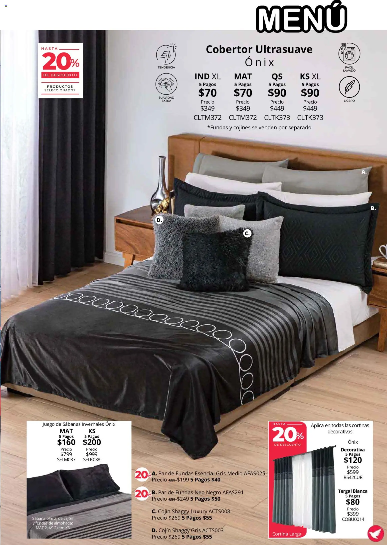 Vista previa las ofertas de la tienda Colchas Concord - Colchas Concord catálogo Colección Cobertor desde el 01/08/2026 