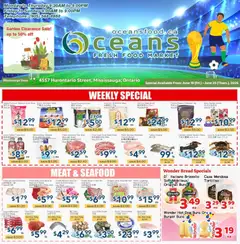 Un aperçu du dépliant Oceans weekly flyer - Mississauga du magasin Oceans est valide à partir 19 juin 2026