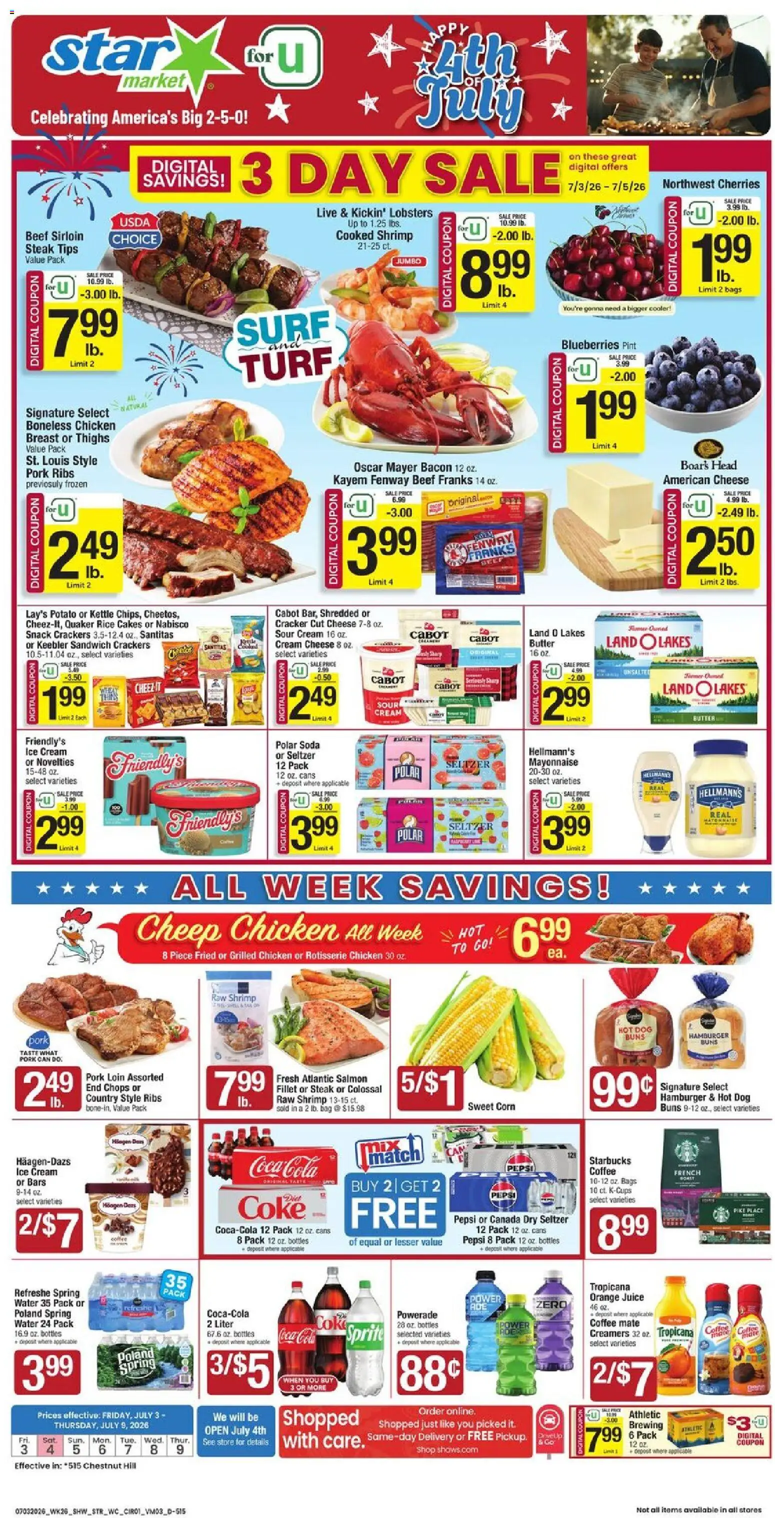 Ad Preview of Star Market Star Market Weekly Ad - MA from 07/03/2026