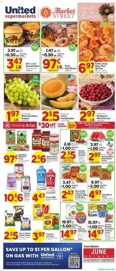 Ad Preview of United Supermarkets United Supermarkets Weekly Ad from 06/24/2026