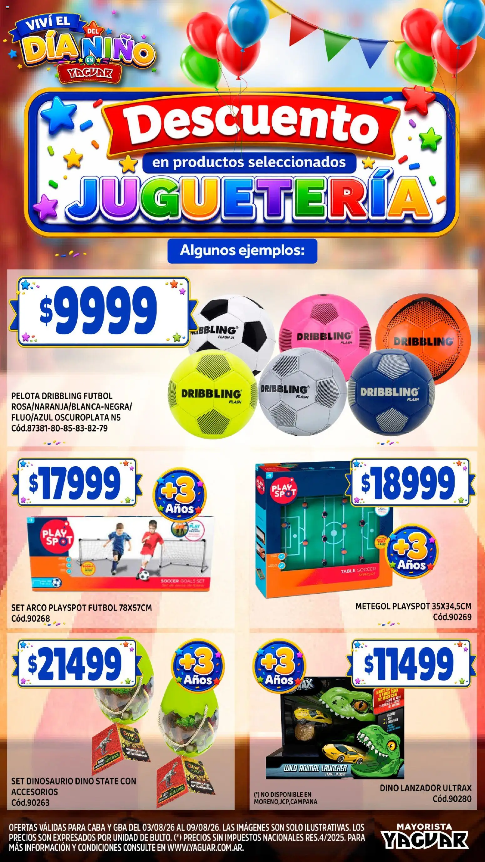 Vista previa del folleto de la tienda Yaguar válido desde el 03/08/2026 