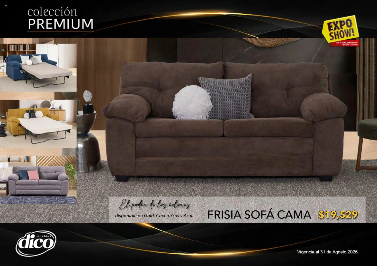 Vista previa las ofertas de la tienda Muebles Dico - Muebles Dico catálogo Colección Premium desde el 01/08/2026 