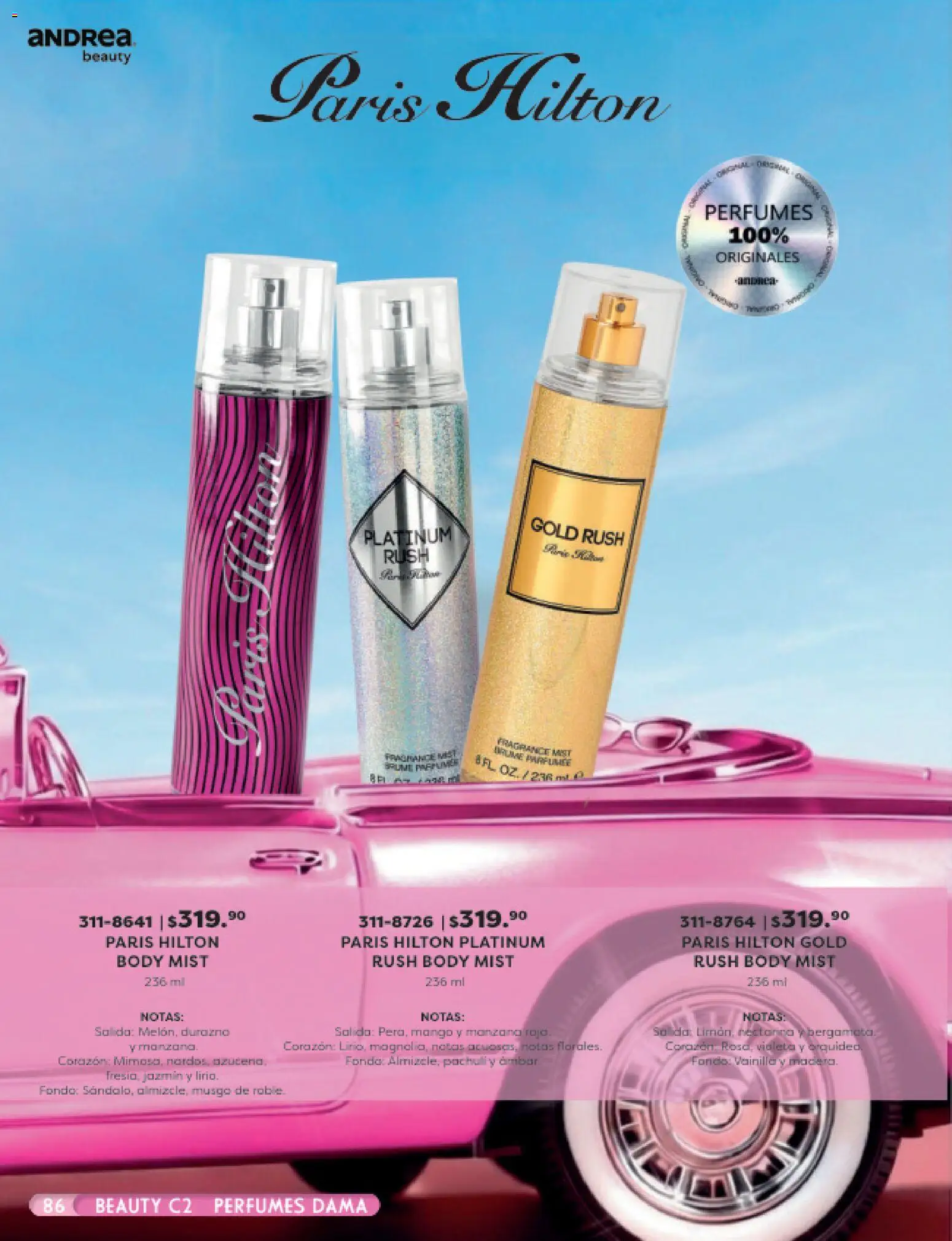 Vista previa las ofertas de la tienda Andrea - Andrea catálogo Beauty desde el 24/05/2026 