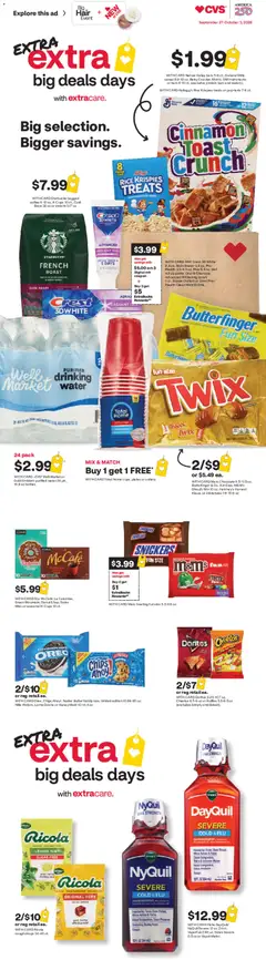 Ad Preview of CVS Pharmacy CVS Pharmacy Weekly Ad from 09/27/2026