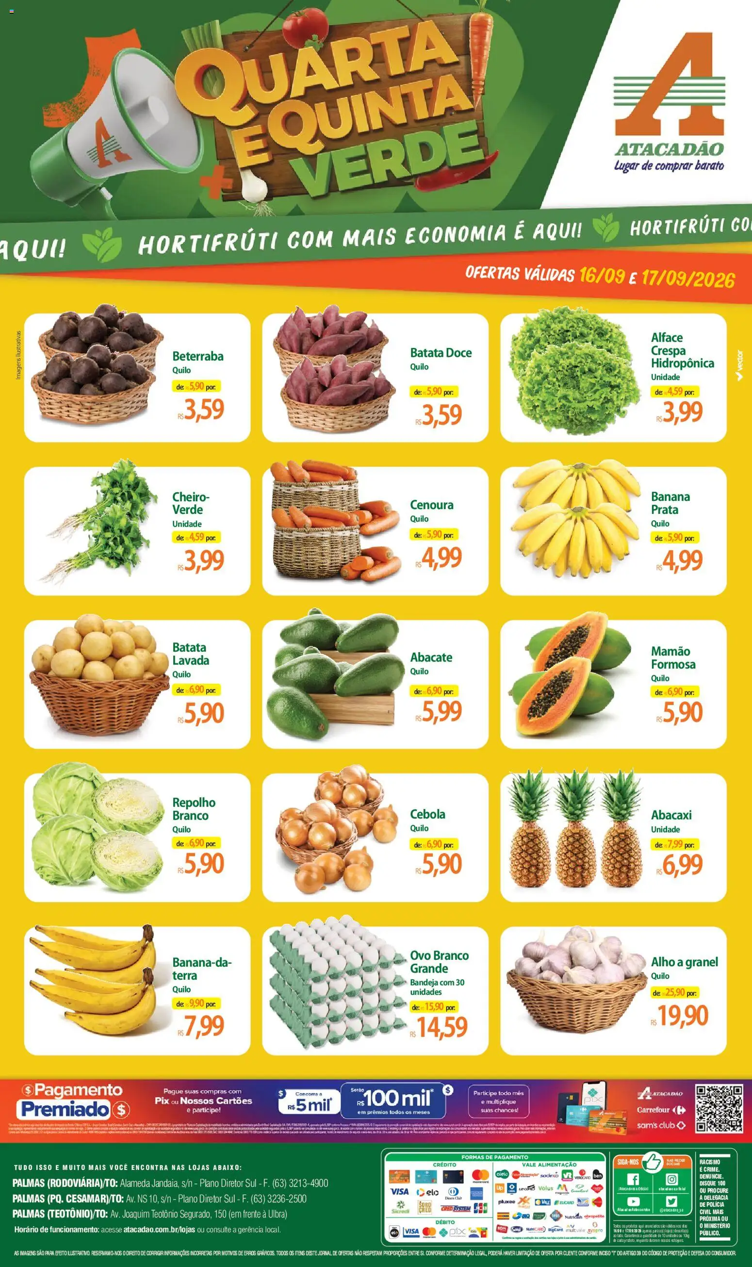 Pré-Visualização do folheto "Atacadão ofertas - TO" da loja Atacadão válido a partir de 16/09/2026
