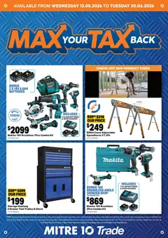 Preview of catalogue Mitre 10 Max Your Tax Back from shop Mitre 10 valid 13/05/2026