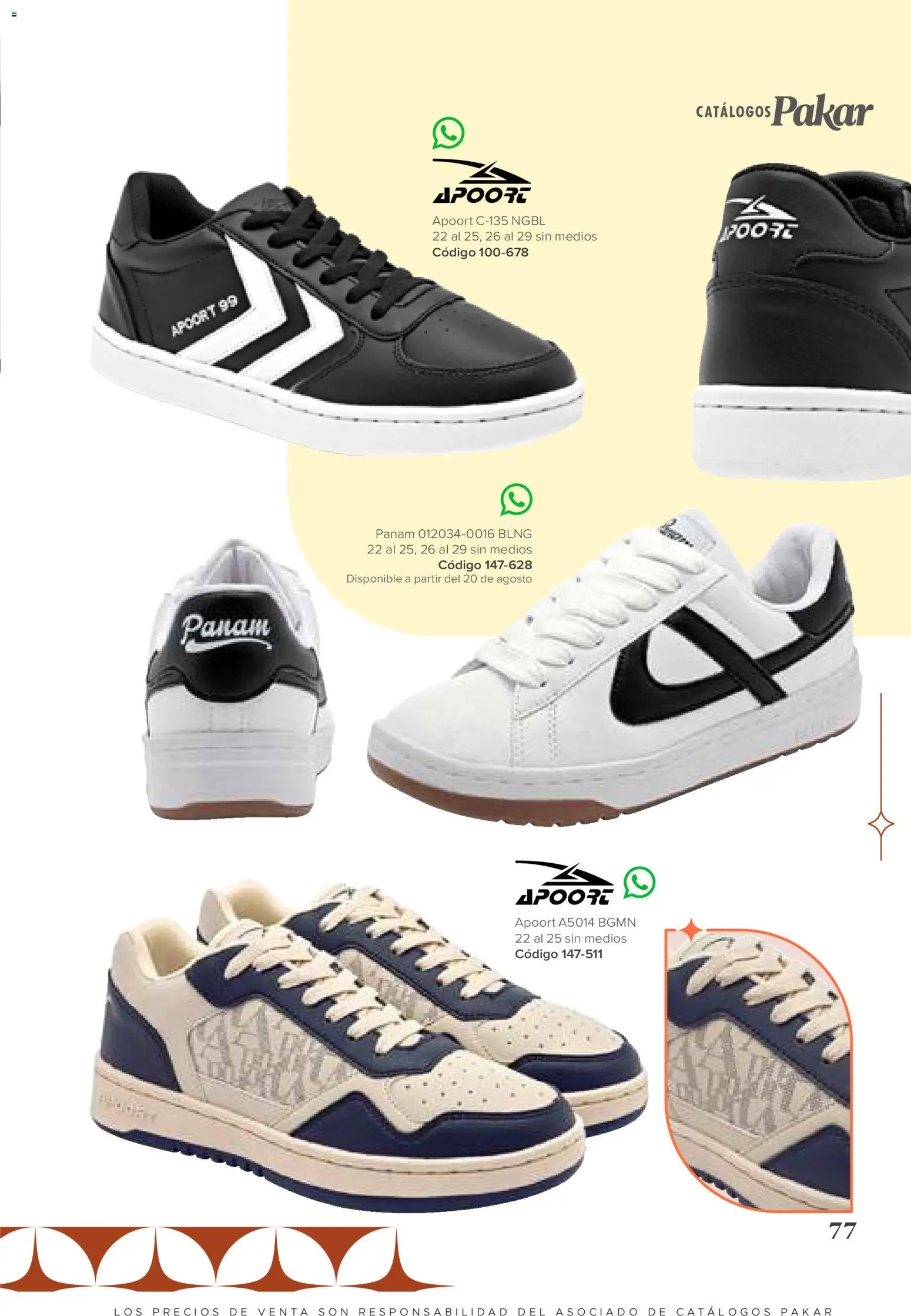 Vista previa las ofertas de la tienda SC Pakar - SC Pakar catálogo Junior desde el 31/07/2026 