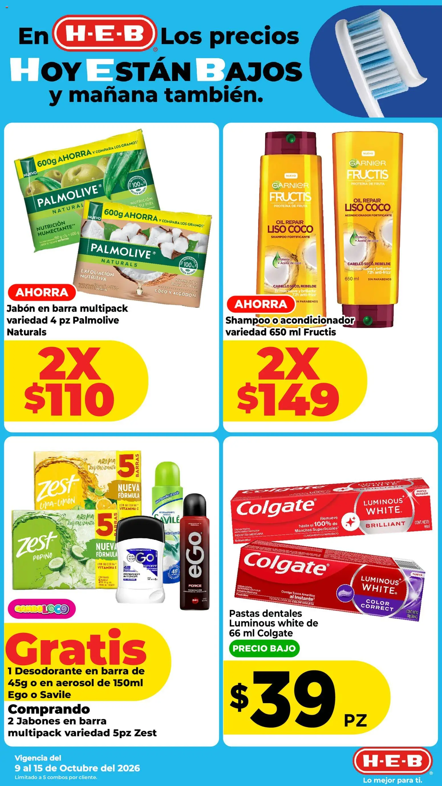 Vista previa las ofertas de la tienda H-E-B - H-E-B folleto desde el 09/10/2026 