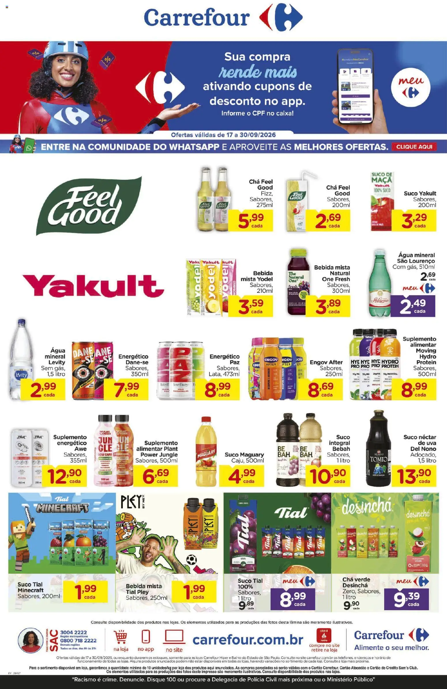 Pré-Visualização do folheto "Carrefour ofertas Líquida" da loja Carrefour válido a partir de 17/09/2026