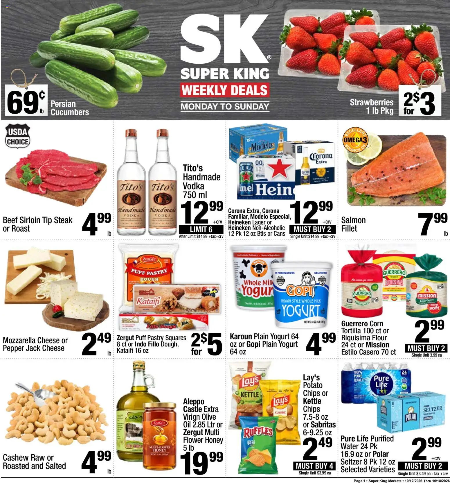 Ad Preview of Super King Super King Weekly Ad from 10/12/2026