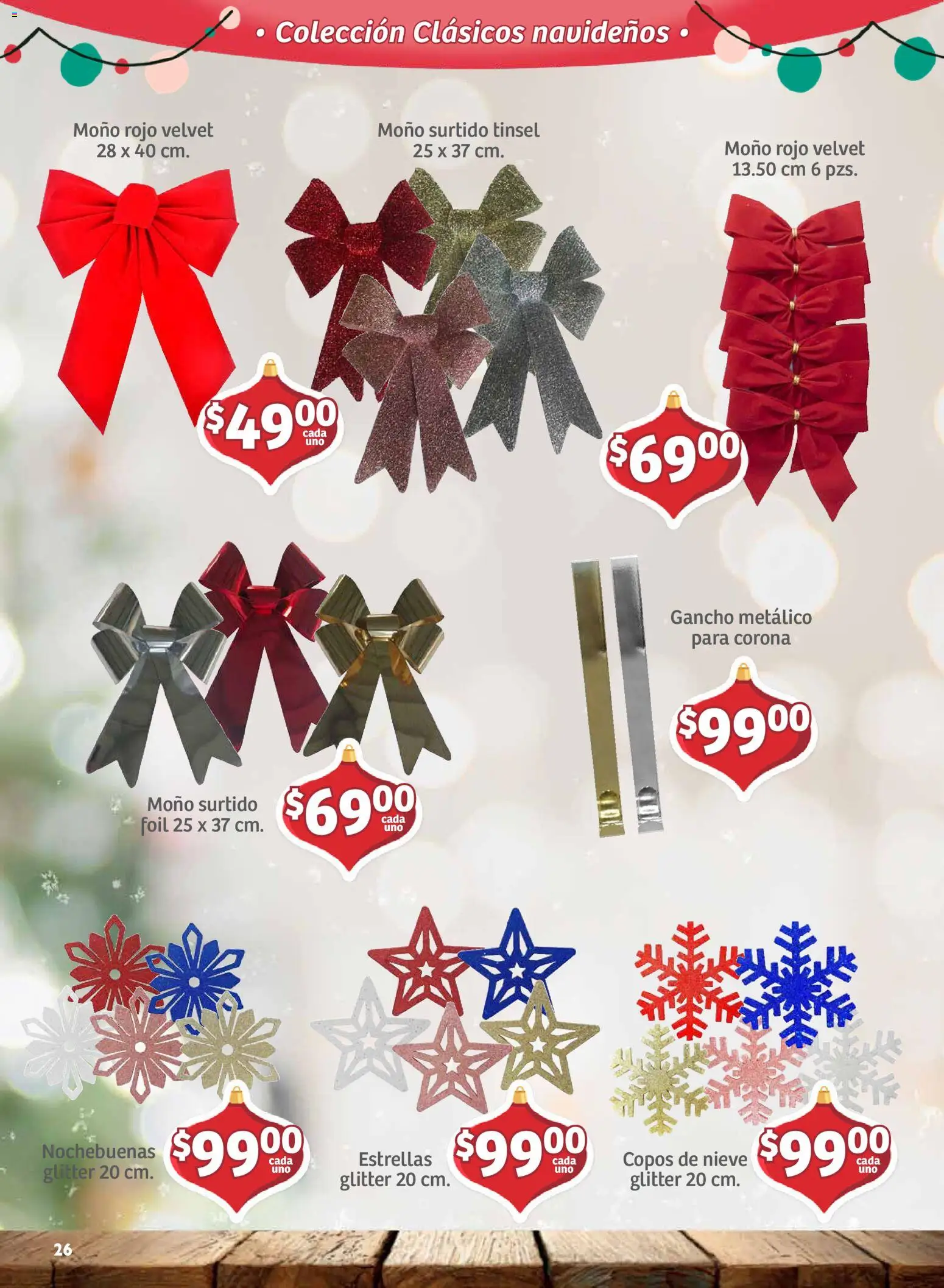 Vista previa las ofertas de la tienda Soriana - Soriana folleto Decoración de Navidad Mercado desde el 30/09/2026 