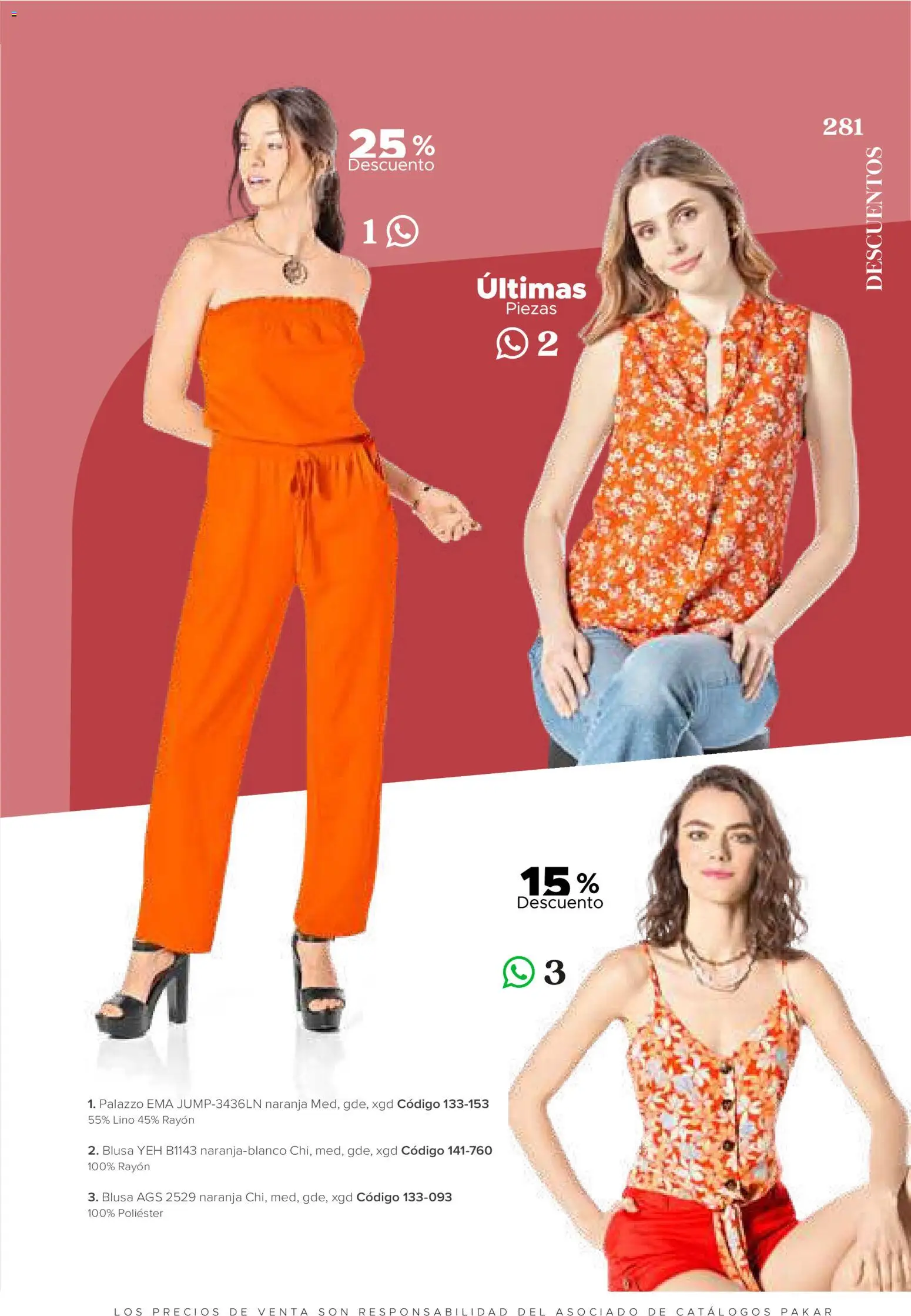 Vista previa las ofertas de la tienda SC Pakar - SC Pakar catálogo Ropa desde el 31/07/2026 