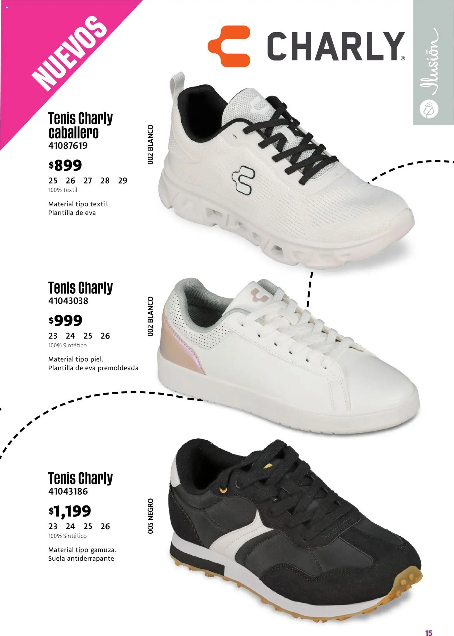 Vista previa las ofertas de la tienda Ilusión - Ilusión catálogo Marcas Amigas desde el 01/09/2026 - Tenis