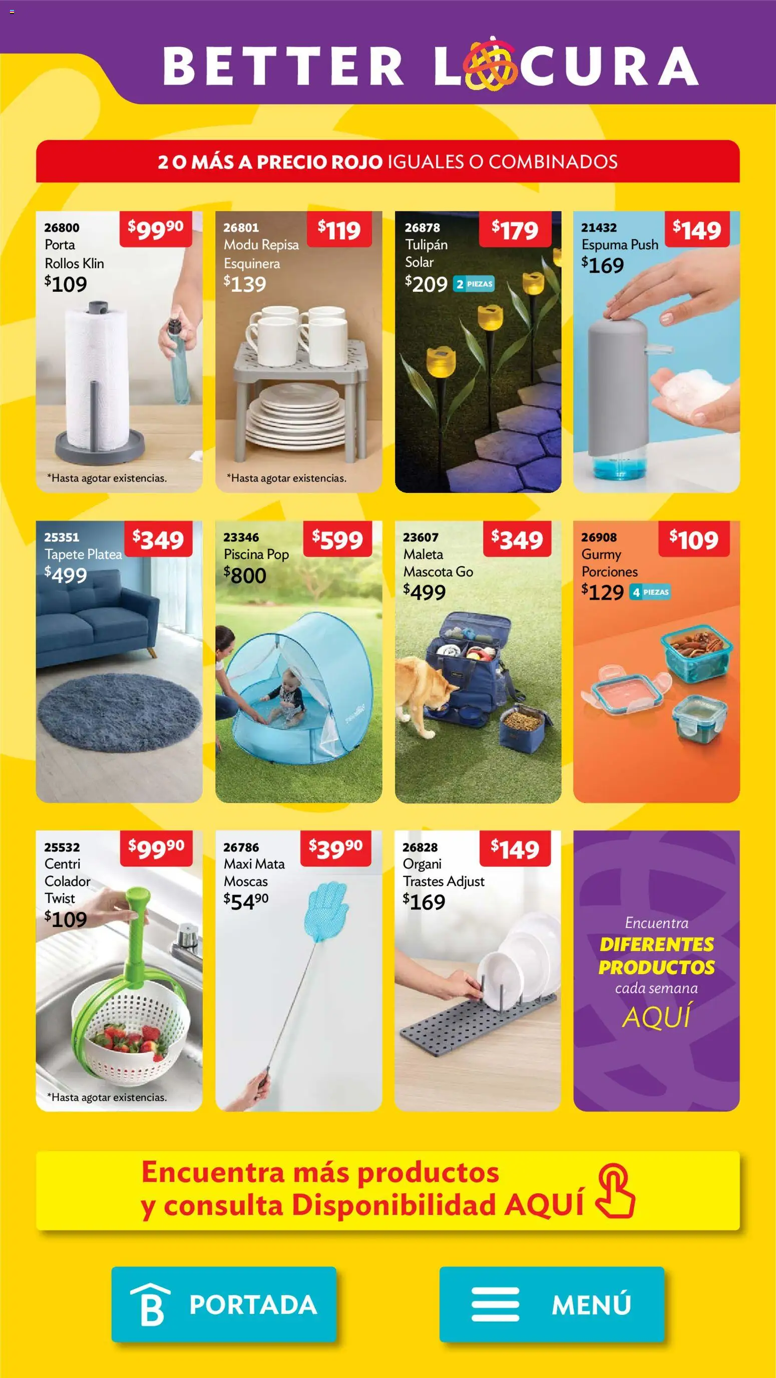 Vista previa las ofertas de la tienda Betterware - Betterware campaña 9 2026 desde el 31/08/2026 