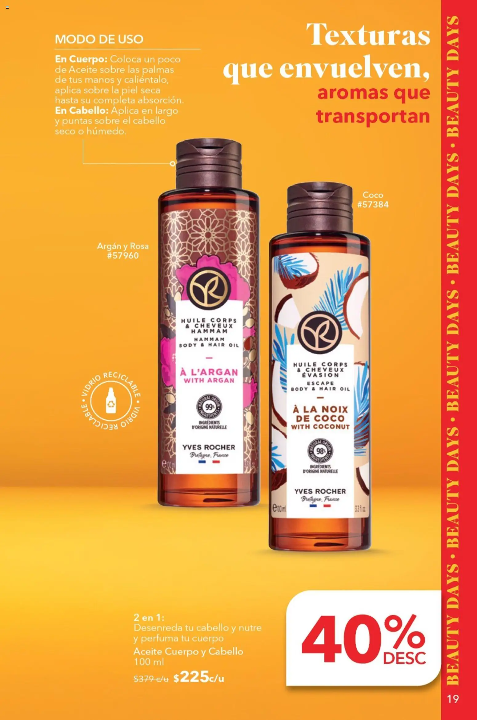Vista previa las ofertas de la tienda Yves Rocher - Yves Rocher campaña 9 2026 desde el 23/06/2026 - Coco, Aceite, Body, Sobre