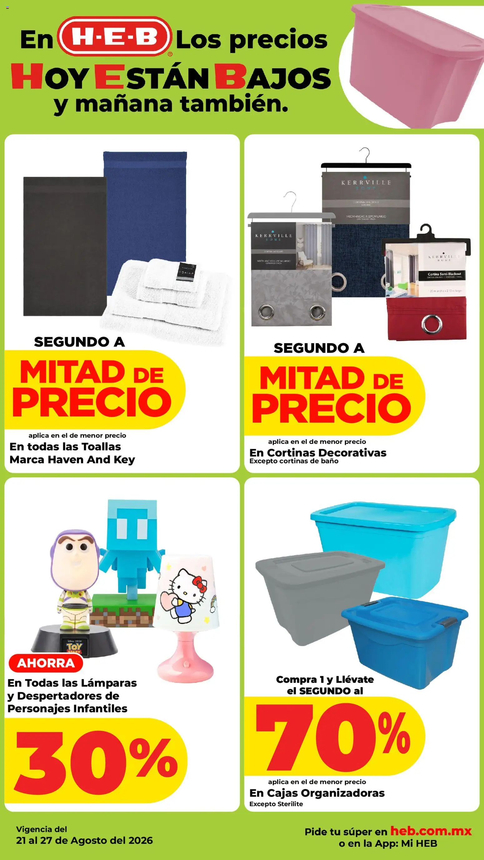 Vista previa las ofertas de la tienda H-E-B - H-E-B folleto desde el 21/08/2026 