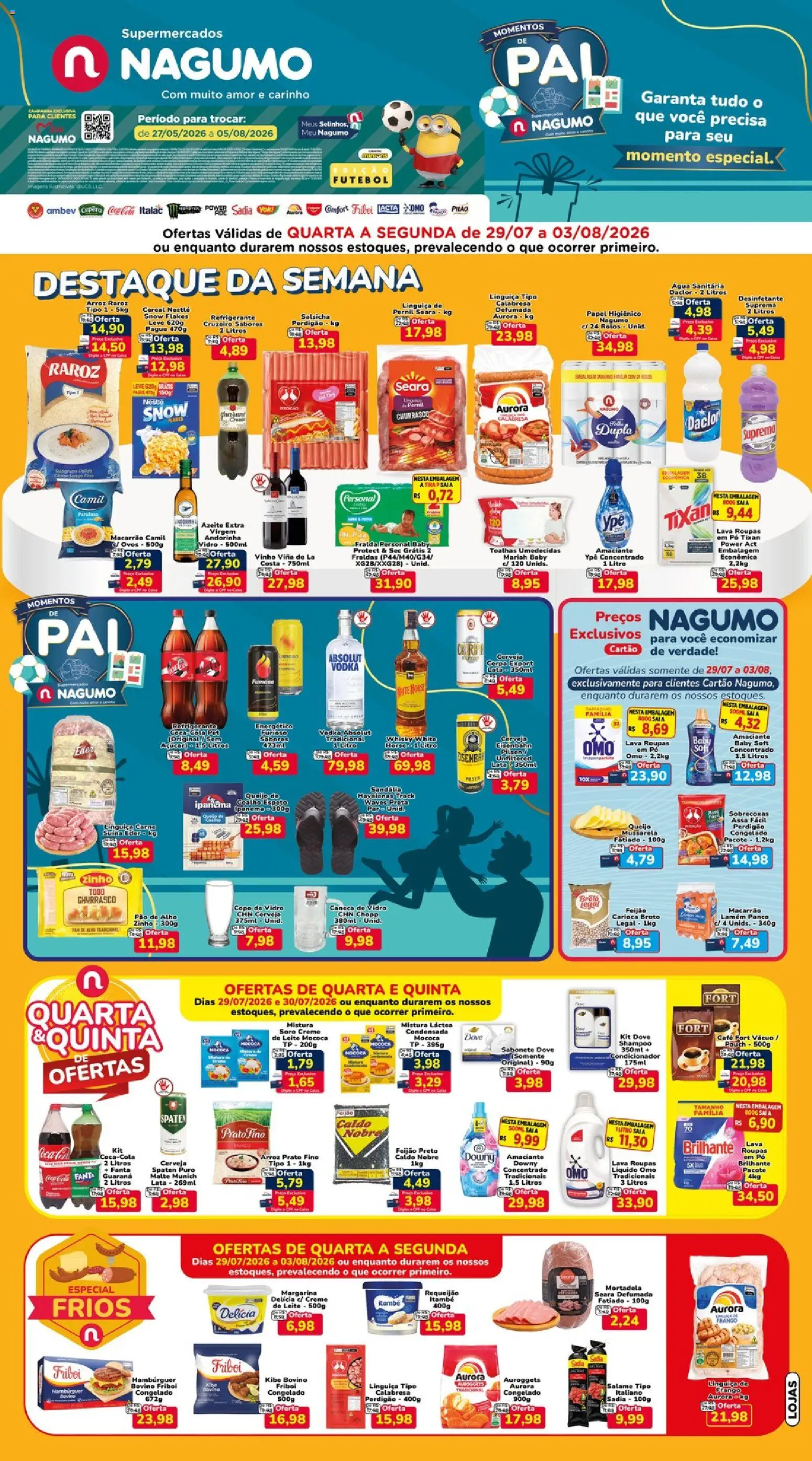 Pré-Visualização do folheto "Nagumo - Ofertas da semana" da loja Nagumo válido a partir de 29/07/2026