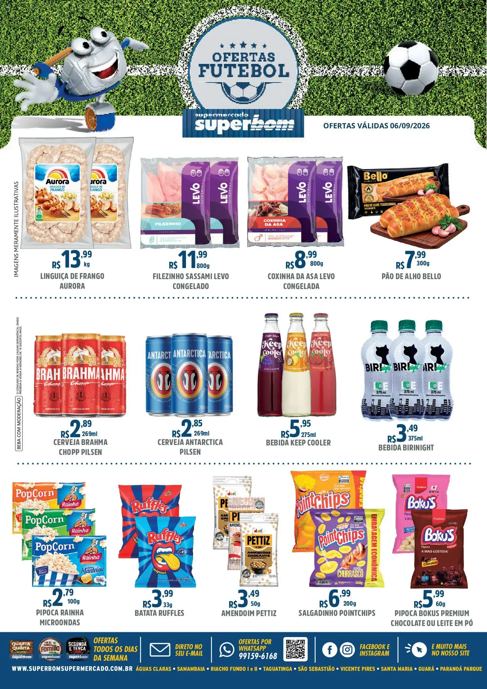 Pré-Visualização do folheto "Superbom ofertas Futebol" da loja Superbom válido a partir de 06/09/2026