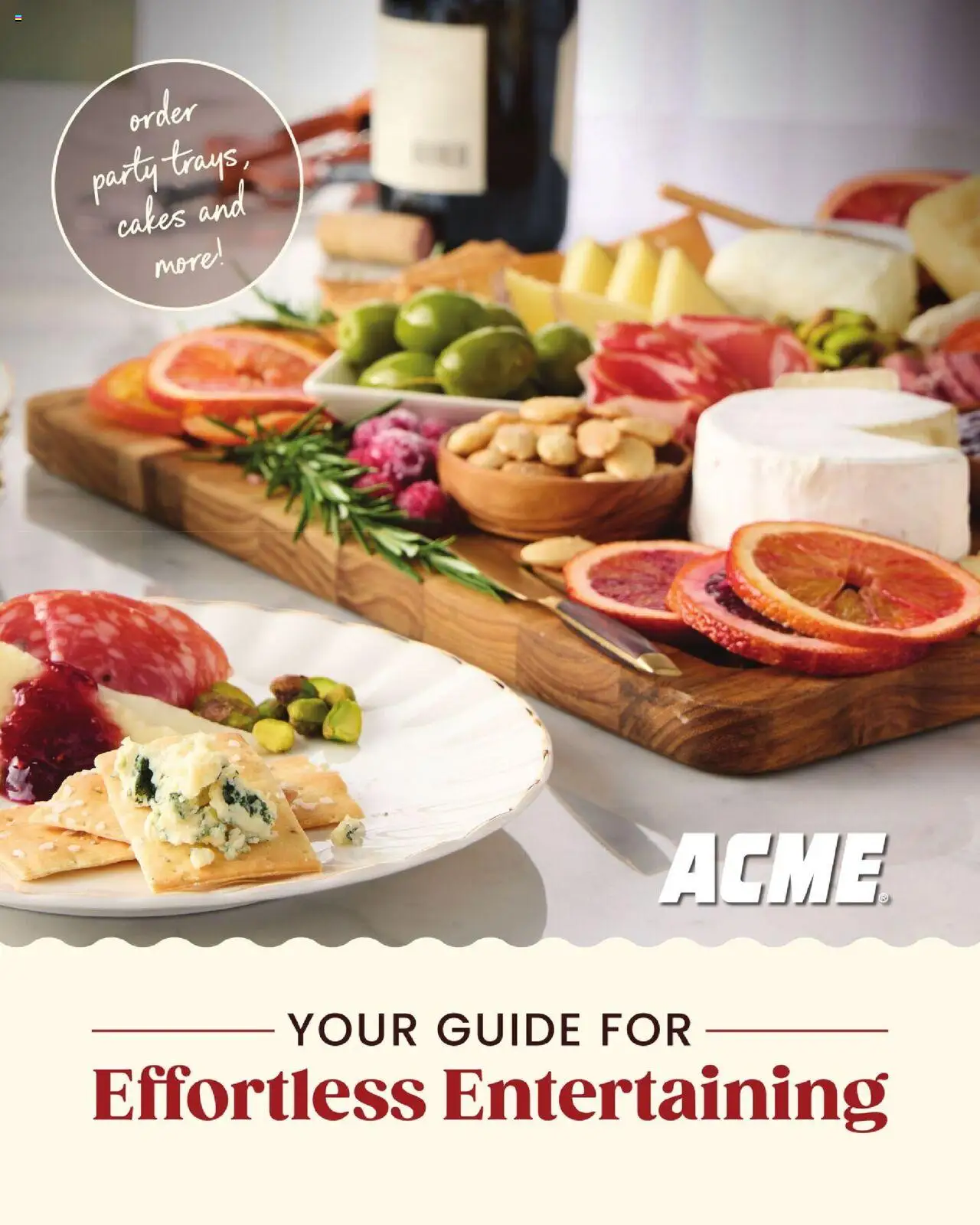 Ad Preview of Acme Entertaining Guide from 10/03/2025