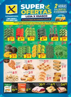Pré-Visualização do folheto "X Supermercados ofertas Osasco" da loja X Supermercados válido a partir de 19/08/2026