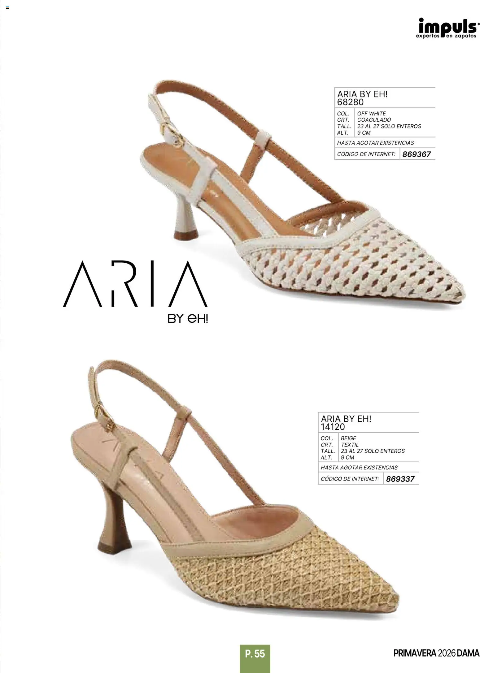 Vista previa las ofertas de la tienda Impuls - Catálogo Primavera desde el 01/01/2026 - Zapatos