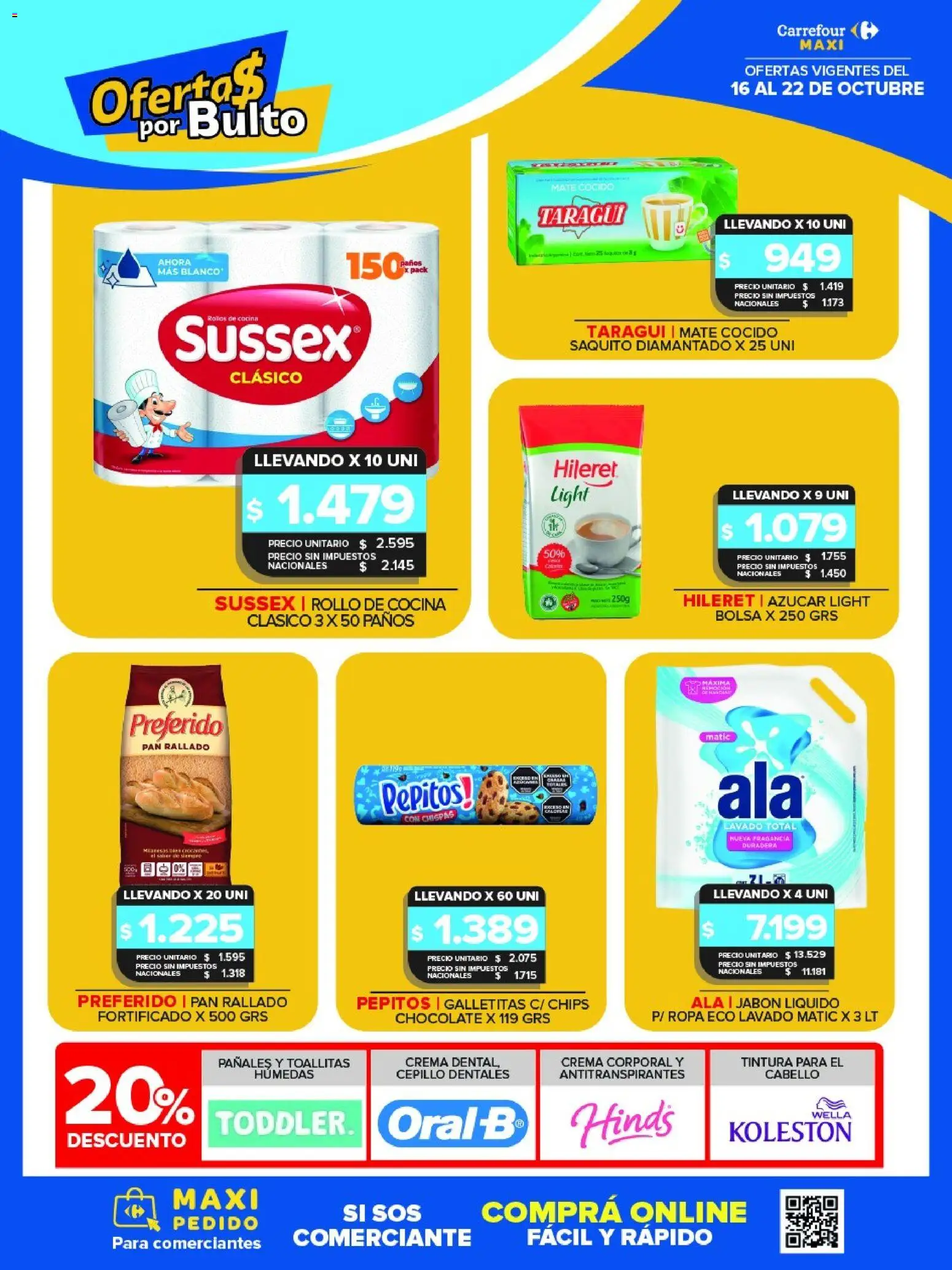 Vista previa del folleto de la tienda Carrefour Maxi válido desde el 16/10/2026 