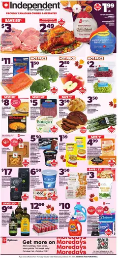 Preview of leaflet Independent Grocer weekly flyer / circulaire from shop Independent Grocer is valid from Oct 01, 2026