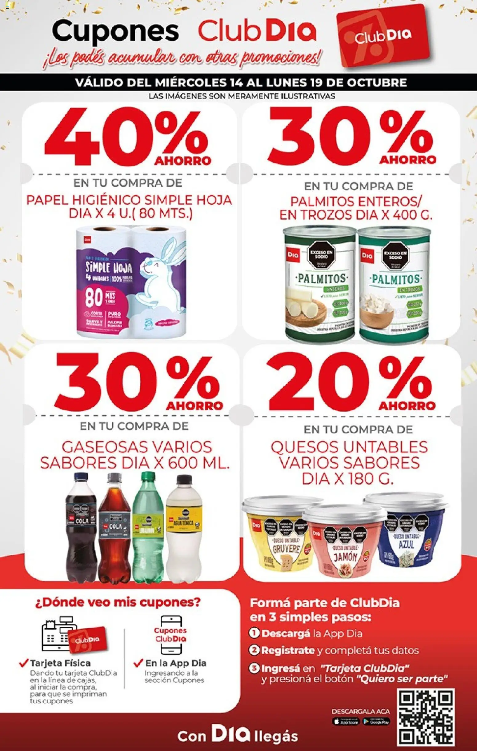 Vista previa del folleto de la tienda Dia válido desde el 14/10/2026 