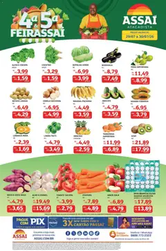 Pré-Visualização do folheto "Assaí Atacadista ofertas - PB" da loja Assaí Atacadista válido a partir de 29/07/2026
