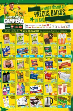 Pré-Visualização do folheto "Big Compra - Ofertas da semana" da loja Big Compra válido a partir de 25/06/2026