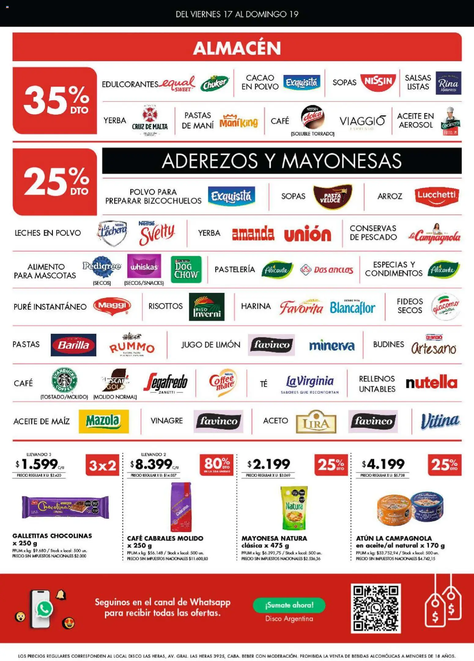 Vista previa del folleto de la tienda Disco válido desde el 17/07/2026 