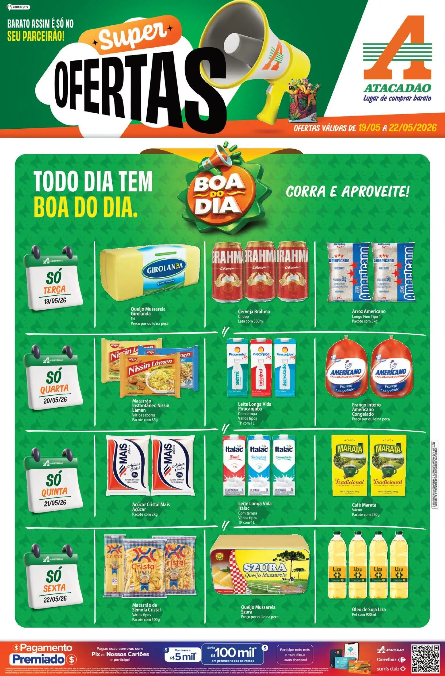 Pré-Visualização do folheto "Atacadão ofertas - TO" da loja Atacadão válido a partir de 19/05/2026