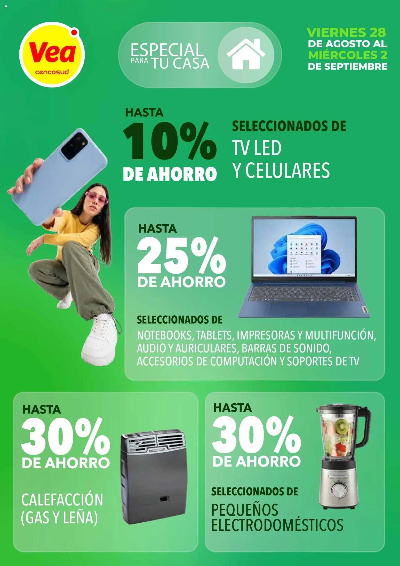 Vista previa del folleto de la tienda Vea válido desde el 28/08/2026 