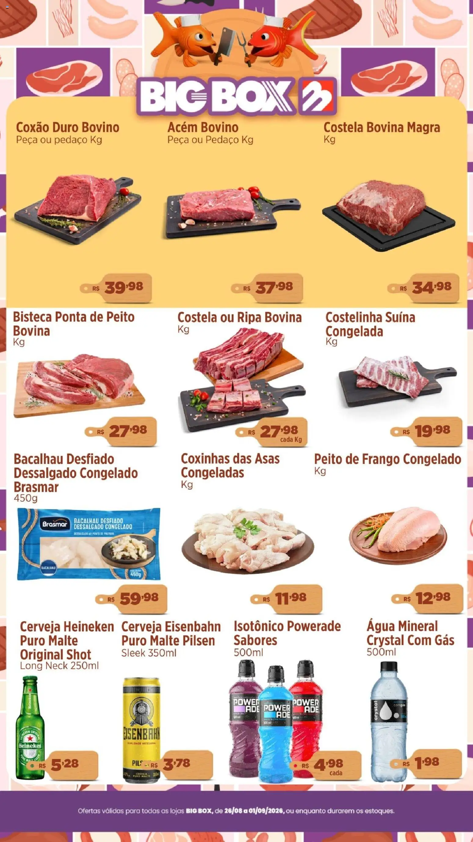 Ofertas Big Box ofertas do Açougue até 01/09/2026. - Página 1